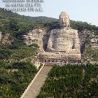 Mengshan Buddha statue (216ft) Shanxi Province, China.