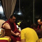 H.E. Tsem Rinpoche granting refuge to Jim Yeh.